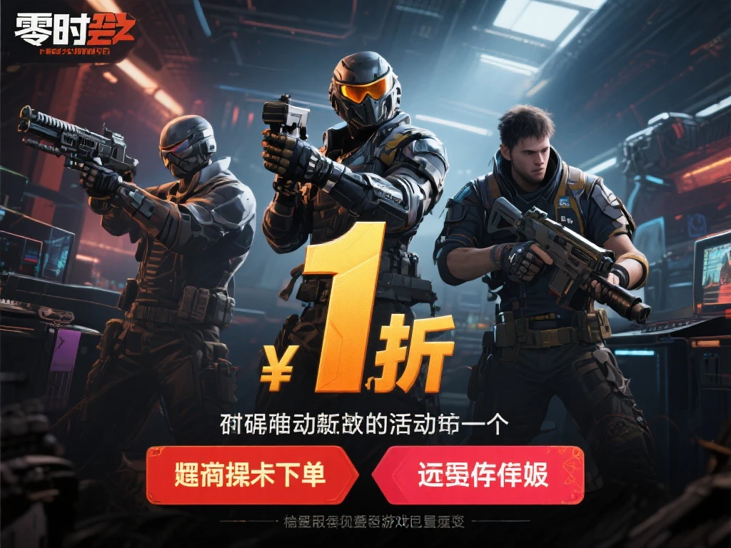 超值战术射击游戏《零时》1折促销，价格低到不可思议！